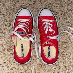 red converse